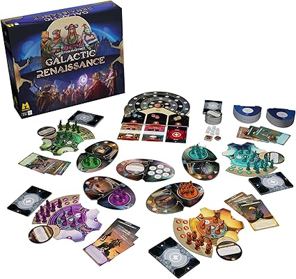 Galactic Renaissance Strategy Board Game for 2-4 Players Ages 14+ 2 Galactic Renaissance Strategy Board Game for 2-4 Players Ages 14+ - Image 2