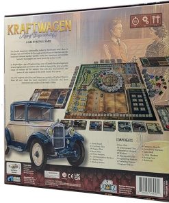 Kraftwagen Age of Engineering Strategy Board Game for Auto Competition 2