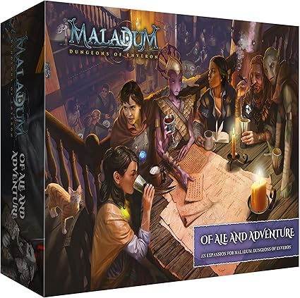 Maladum of Ale Adventure Expansion for Fantasy Dungeon Crawler Game Maladum of Ale Adventure Expansion for Fantasy Dungeon Crawler Game