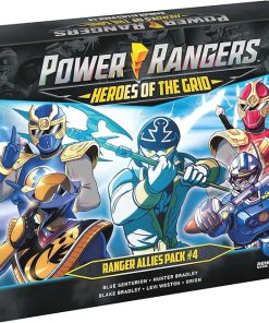 Power Rangers Heroes of The Grid Allies Pack 4 Expansion with 5 Heroes