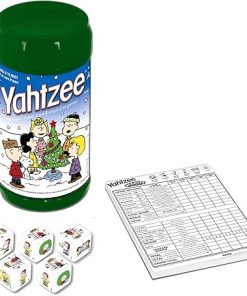 Yahtzee Charlie Brown Christmas Edition Game by Hasbro