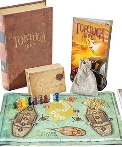 Tortuga 1667 Deluxe Edition Board Game for 2-9 Players, Strategy & Deceit