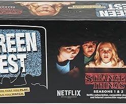 Hasbro Gaming Stranger Things Screen Test Card Game Board Game