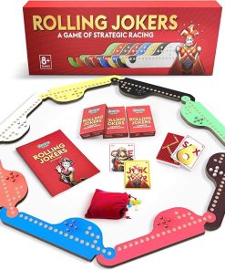 Rolling Jokers – Strategic Jokers and Marbles Game for 8 Players