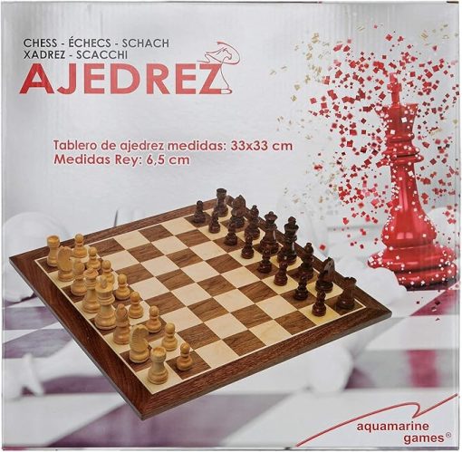Wooden Board and Pieces Set for Game Play and Home Decor - Image 2
