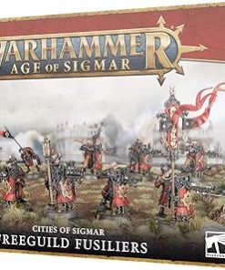 Warhammer Cities of Sigmar Freeguild Fusiliers Miniature Overview 2