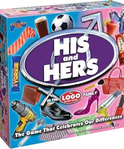 His and Hers Couple Board Game for Fun Date Nights and Bonding