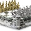 Portable Magnetic Chess Set with Digital Chess Clock for Travel 14 Inch 4