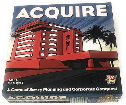 Avalon Hill Acquire Board Game for Strategic Planning and Corporate Success Avalon Hill Acquire Board Game for Strategic Planning and Corporate Success