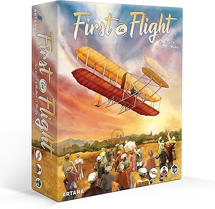 First In Flight MENSA Award Winning Board Game for Aviation Lovers First In Flight MENSA Award Winning Board Game for Aviation Lovers