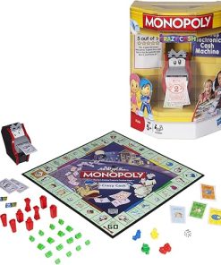 Monopoly Crazy Cash Fun Board Game for Family Game Night 2