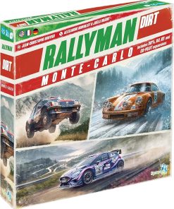 Rallyman Dirt Monte Carlo Expansion Dice Rolling Game for 1 to 6 Players