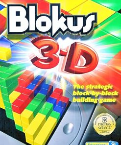 Mattel Blokus 3D Board Game for Creative Strategy Fun
