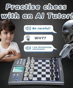 iCore Electronic Chess Set with 100 Exercises for Kids and Adults 2