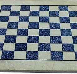 Collectible 15 Inch Australian Marble Chess Board by StonKraft 2