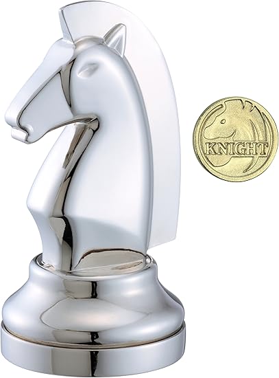 Knight Cast Silver Chess Set for Classic Game Enthusiasts Knight Cast Silver Chess Set for Classic Game Enthusiasts
