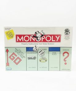 Monopoly 1999 Parker Brothers Game with Winning Money Token