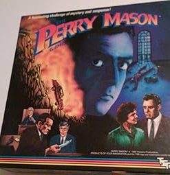 Perry Mason Game by Paisano Productions Released in 1987