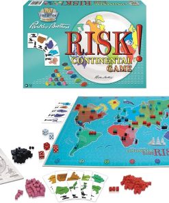 Risk 1959 Classic Strategy Game with Original Artwork for 2 to 6 Players