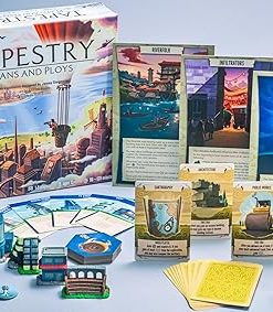 Tapestry Plans and Ploys Expansion Strategy Board Game for 1 to 5 Players 2