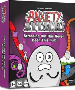 Awkward Yeti Anxiety Attack Card Game for Family Fun with Kids Teens