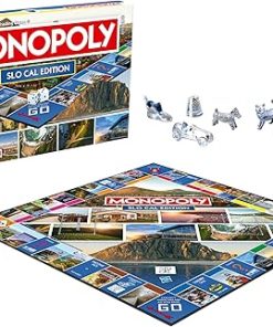 Monopoly Board Game SLO Cal Edition for 2-6 Players Family Fun