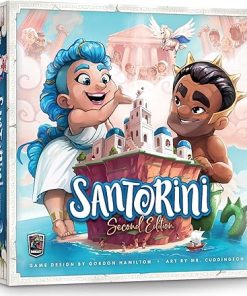 Santorini Second Edition: Elegant Strategy Game Inspired by Greek Mythology