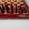 Handmade Olive Wood Backgammon Set, No Slots, Medium Size 38x19x5 cm – 15”x7.5”x1.9 (Closed) 4 Handmade Olive Wood Backgammon Set, No Slots, Medium Size 38x19x5 cm – 15”x7.5”x1.9 (Closed) 4