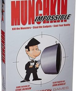 Munchkin Impossible Game Fun for Friends and Family Entertainment