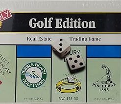 The GOLF EDITION of the MONOPOLY Game