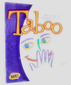 Taboo Game of Unspeakable Fun 2000 Edition Play Family Game