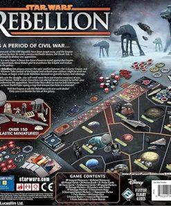 Star Wars Rebellion Board Game Epic Galactic Empire vs Rebel Alliance 2