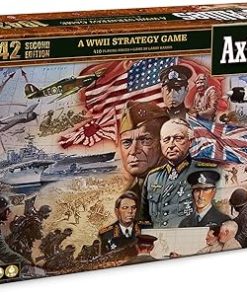 Axis & Allies 1942 Second Edition WWII Strategy Board Game for 2-5 Players