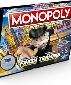 Monopoly Speed Board Game by Hasbro Fast-Paced Fun for Family Game Night 2