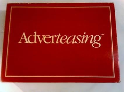 Adverteasing Game: Slogans Commercials and Jingles 1988 Edition Adverteasing Game: Slogans Commercials and Jingles 1988 Edition