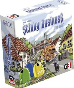 G3 Game 105747 German/English/Polish Stinky Business Board Game