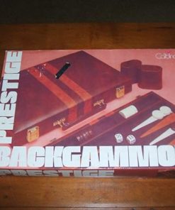 Prestige Backgammon Set for Classic Strategy Game Enthusiasts