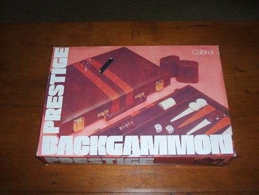 Prestige Backgammon Set for Classic Strategy Game Enthusiasts