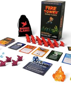 Fire Tower Rising Flames Deluxe Expansion with Mini Expansions for Strategy Game 2