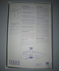 1989 Taboo Game of Unspeakable Fun for Unforgettable Moments 2