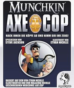 Munchkin Axe Cop Fun Card Game Adventure for All Ages