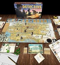 Detective City of Angels Board Game for 1-5 Players Ages 14+ 2