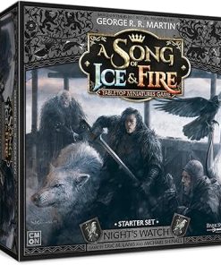 A Song of Ice & Fire Tabletop Miniatures Game Night’s Watch Starter Set – Defend The Realm with Honor and Duty! Strategy Game for Adults, Ages 14+, 2+ Players, 45-60 Minute Playtime, Made by CMON