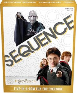 Harry Potter Board Game Five-in-A-Row Fun for All Featuring Wizards