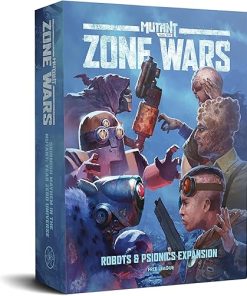 Mutant Year Zero Zone Wars Expansion with Robots and Psionics Miniatures