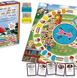 AQUARIUS Mister Rogers Board Game – Fun Family Holiday Gift for Kids and Adults – Officially Licensed Mr Rogers’ Neighborhood TV Show Merchandise & Collectibles