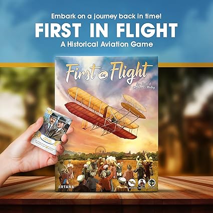 First In Flight MENSA Award Winning Board Game for Aviation Lovers 2 First In Flight MENSA Award Winning Board Game for Aviation Lovers - Image 2