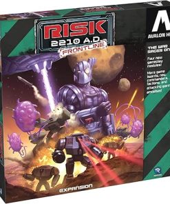 Risk 2210 A.D. Frontline Expansion for 2-5 Players Ages 10+ 4 Hours