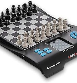 Millennium Electronic Chess Board Set for Kids and Adults with 7 Games