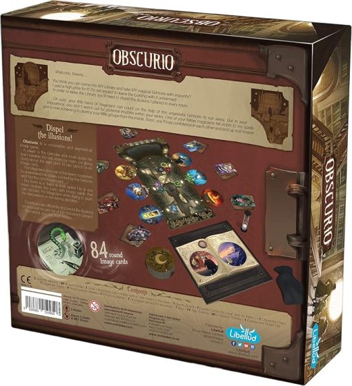 Obscurio Board Game - Navigate The Sorcerer's Library in This Intriguing Game! Cooperative Game for Kids and Adults, Ages 10+, 2-8 Players, 45 Minute Playtime, Made by Libellud - Image 2